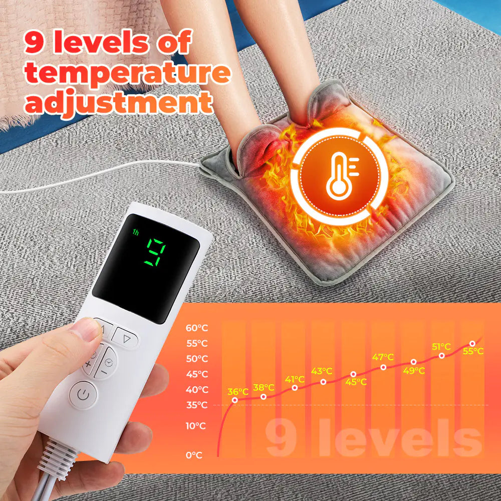 Electric Heated Insoles and Foot Warmers (New Model)